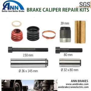 Caliper&#160; Pin&#160; Repair Kit Set of Truck Parts for Variety of Brake Caliper Knorr