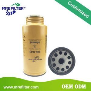 Oil Filter Company Auto Parts Manufacture Price Diesel Fuel Filter for Caterpillar Engines 326-1643