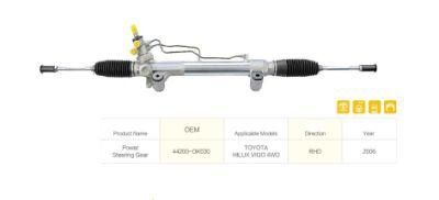 Power Steering Gear Steering Rack for Toyota Hilux Vigo 4WD 44200-Ok030