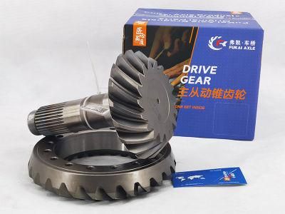 Hff2502040/41ck1bz 27/18 Middle Axle Bevel Gear for Foton Auman Ankai Benz Axle Truck Spare Parts