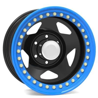 4X4 Sport Car Beadlock Steel Wheel Rim for Passenger Car