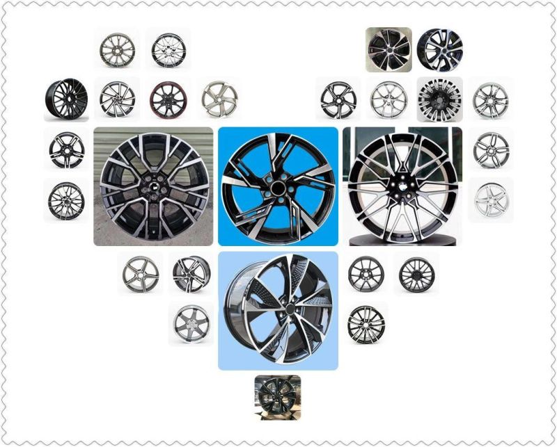 17inch 18inch Aftermarket New Design Popular Sale Aluminum Car Alloy Rim Alluminum Wheel