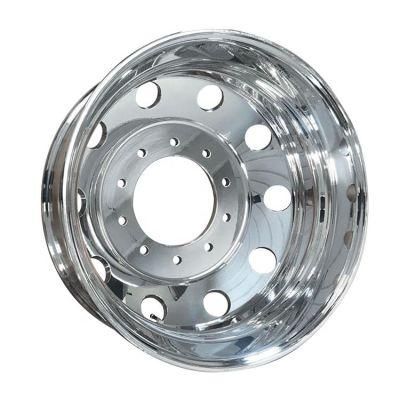 22.5X12.25 Mirror Polished Alloy Wheel Forged Rims Aluminum Truck Wheels