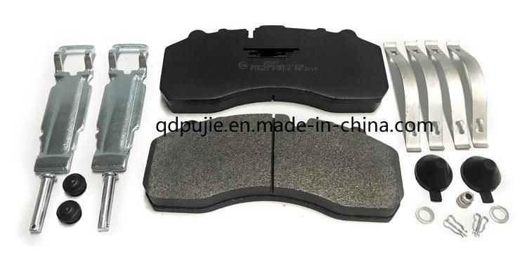 Actros Truck Brake Pad with Kits Wva 29087 Wva29088 for Volv Scani Truck and Bus