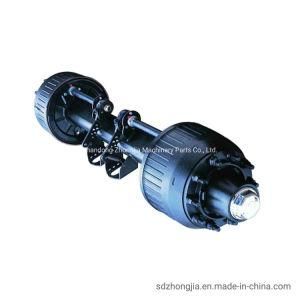 Auto Spare Part 12t Germany Type Axle Rear Axle BPW Axle Trailer Axle for Truck Parts and Auto Parts