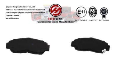 D787 Chinese Factory Auto Parts Ceramic Metallic Carbon Fiber Brake Pads, Low Wear, No Noise, Low Dust Long Life Acura/Honda