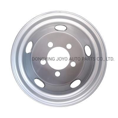 Export to South America Tubeless Steel Truck Wheels 17.5*5.25