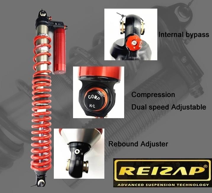 4 Ways Adjustment Racing Coilover Shock Absorber with Eibach Springs