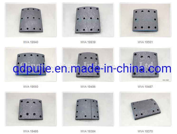 High Quality Truck Brake Lining for Sino