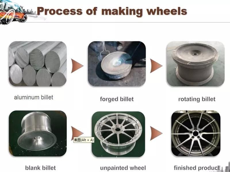 Slivery Alloy Wheel Rims for Casting Wheel Aftermarket Cars