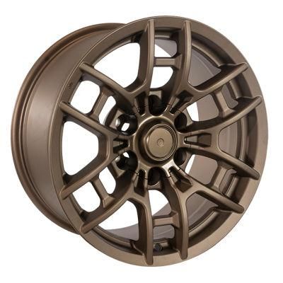 Bronze Replica 17 20 22 Inch SUV Alloy Wheels for PCD 6X139.7trd