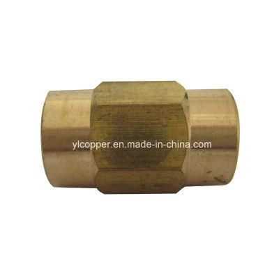 Auto Internal Flare Brass Tube Union for Auto Parts