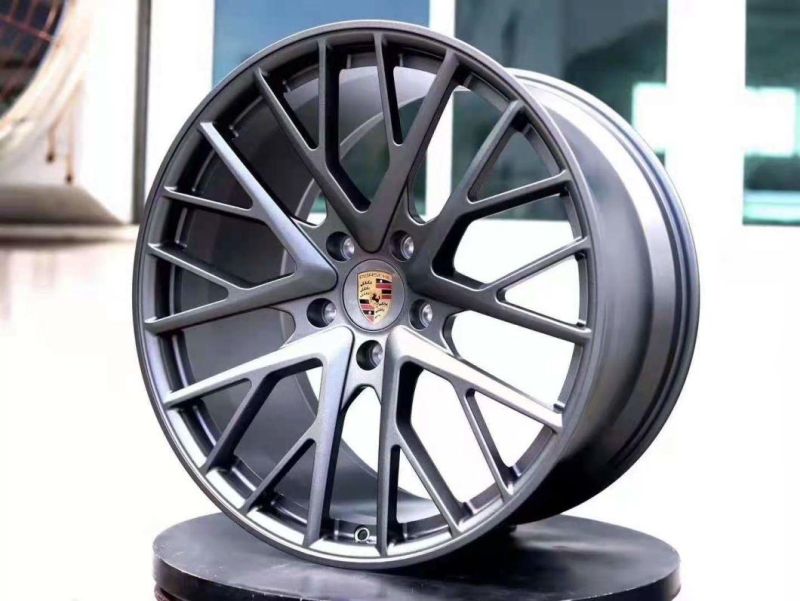 18-28 Inch Customized Forged Aluminum Alloy Wheels 1 Piece Black Machined for Passenger Car