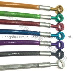 Hydraulic Best Sell Motorcycle or Car Parts Brake Hose Rouber Hose with Stainless Steel Fitting