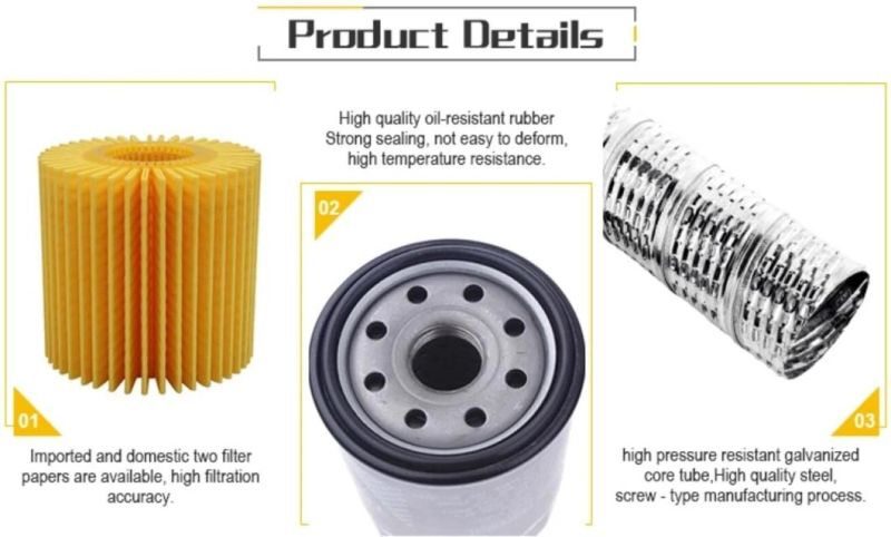 Good Price Top Quality Spare Parts Oil Filter Air Filter