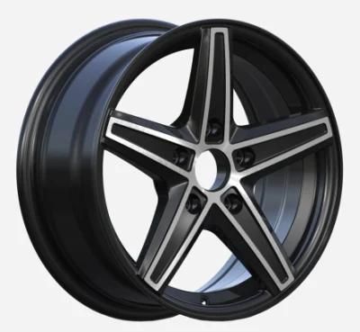 Small Size Wheel Rim with Black Machine Face