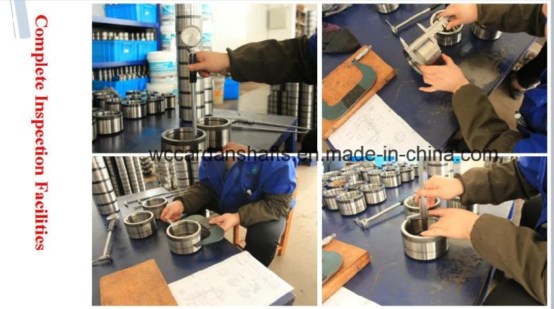 Wuxi Weicheng Brand Cardan Shafts Flange Yokes with Serration