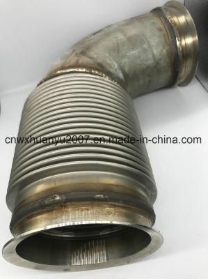 Auto Flexible Duct Connector Double Layers Flexible Bellow