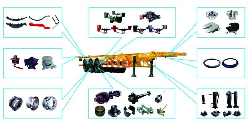 1100mm 1200 mm Jost BPW Type Ball Bearing Casting Turntable for Full Trailer