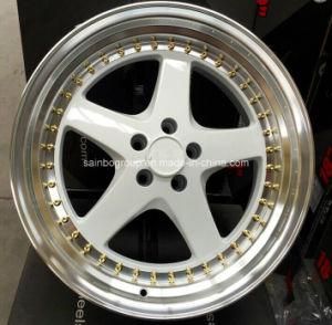 New Design White 15 16 17 18 19 Inch Aluminum Wheel Rim