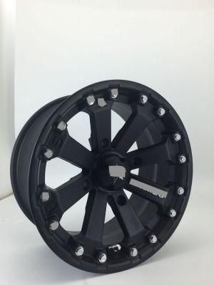 14X7.0 Rivets Black Alloy Wheel Tuner