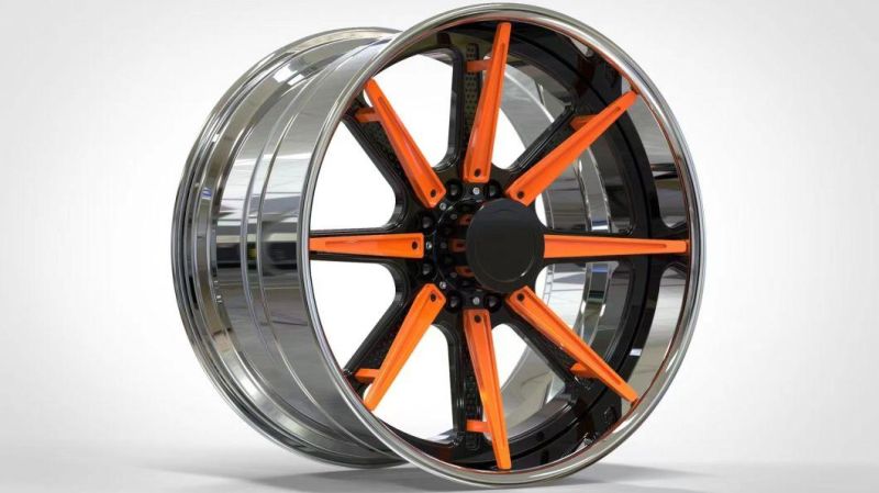 17~22 Inch Car Wheels Aviation Aluminum 6061 Custom Forged Alloy Wheels