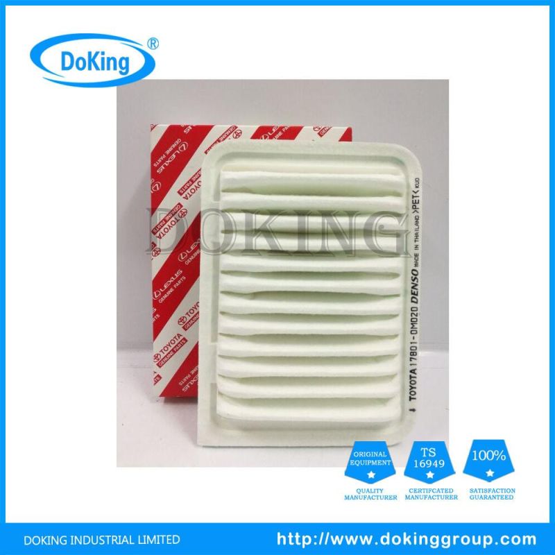 Car Accessories Manufacturer High Efficiency China Air Filter 17801-0d060 E895L C24005 a-3301 17801-21050 17801-0m020