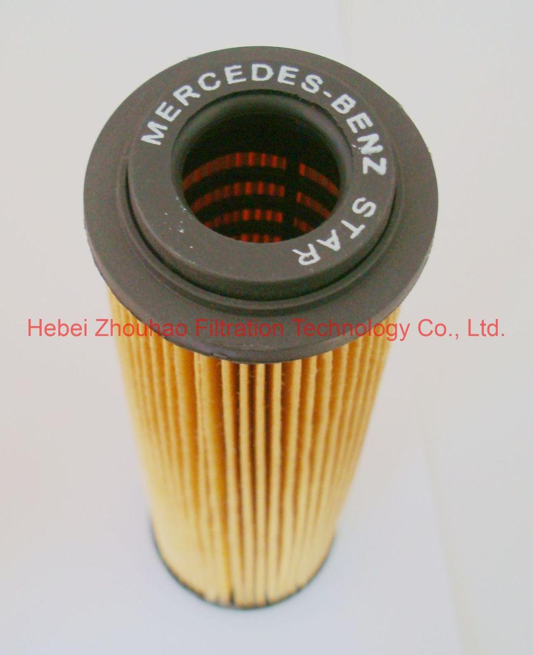 Auto Parts Filter Element Car Parts A2711800109/Ox1831d Oil Filter for Mercedes-Benz