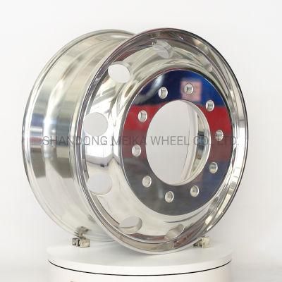 22.5 X 9.0 Polished Forged Aluminum Truck Wheels or Rims for Heavy-Duty Truck