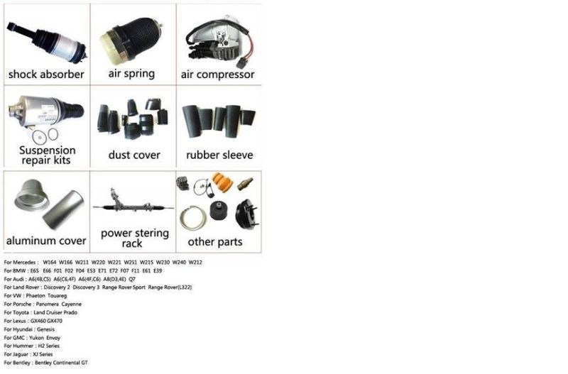 Hot Sell E61 Rubber Sleeve Air Suspension Parts for BMW