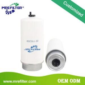 Cartridge Parts Auto Hydraulic Fuel Filter for Volvo Trucks Engine 22116209