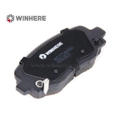 Non-asbestos Rear Brake Pad for JEEP Auto Car Parts ECE R90