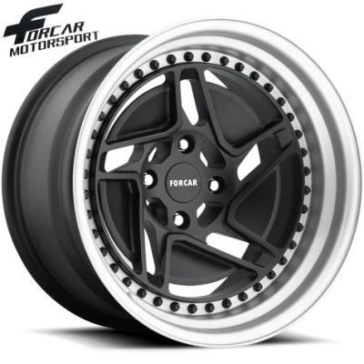 2-Piece Forged Aluminum T6061 Alloy Wheel Rims for Porsche Amg BMW