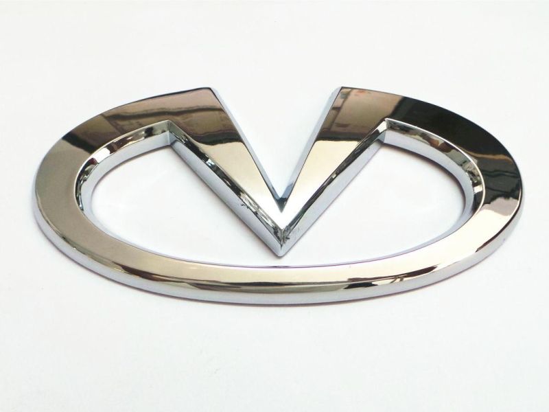 High quality infinite car emblem front silver car emblem logo