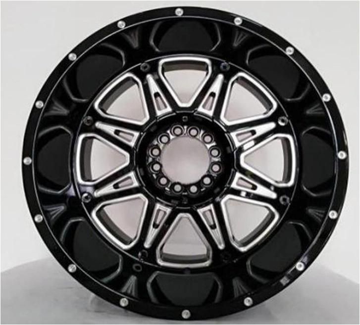 M108 JXD Brand Auto Spare Parts Alloy Wheel Rim Aftermarket Car Wheel