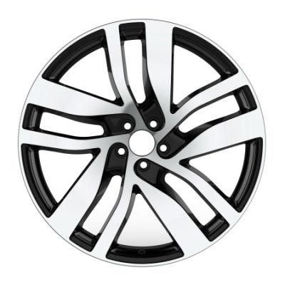 20inch Black Machine Face Alloy Wheel Replica