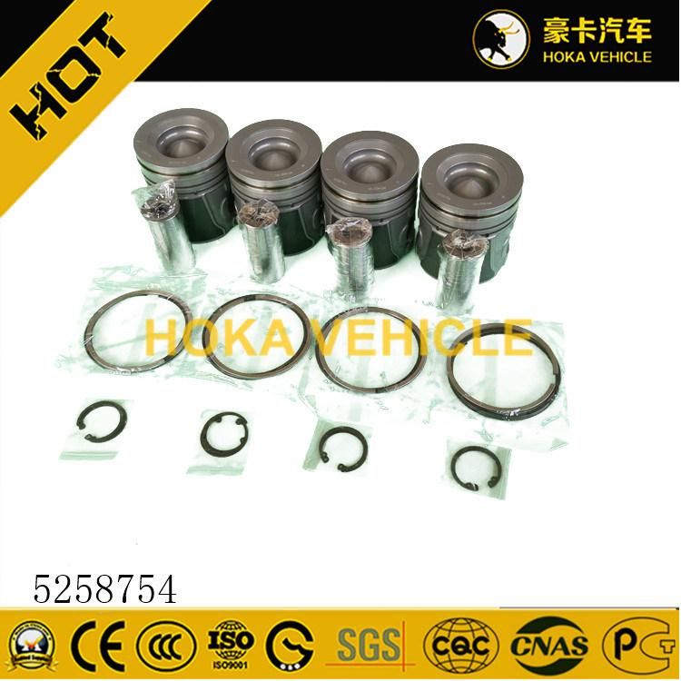 Original Piston, Piston Ring, Piston Pin, Cylinder Liner, Snap Ring 5258754 for Heavy Duty Truck
