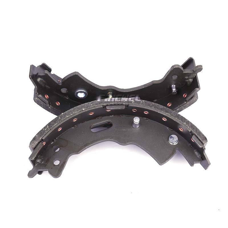 Factory Drum Shoe Higher Coefficient Comfortable Hardness Nao Formula Brake Shoes