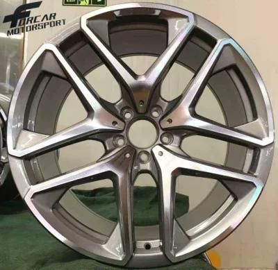 20*9.5 Inch Black Machine Face Rims Alloy Wheel for Benz with Factory Price