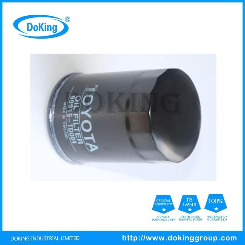 90915-Td004 Factory Supply Oil Filter Auto Parts for Toyota