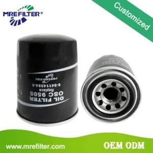 Truck Spare Parts Auto Oil Filter for Toyota Engines 8-94114584-0