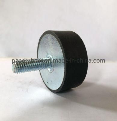 M4 M6 M8 M12 Thread Rubber Bonded Parts Anti Vibration Isolator Rubber Mount Rubber Buffer Damper Rubber Shock Absorber