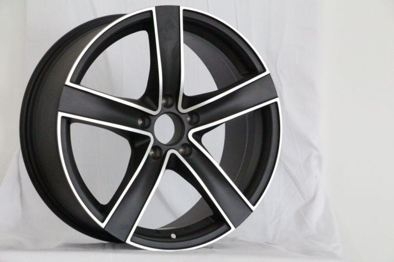 18X8.0 Black 5spoke Alloy Wheel Replica