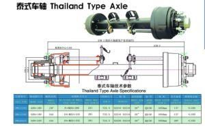 Sws Axle - 13t Thailand Type Axle
