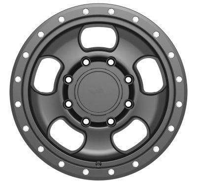 17X9.0 Inch 5X114.3-8X180 18 Et China Professional Forged Alumilum Alloy Wheel Rims Black Color Finish for Passenger Car Wheels Car Rims