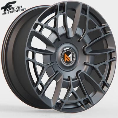 Forged T6061 Aftermarket Racing Car Alloy Wheel Rims