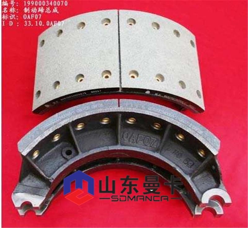 Truck Parts of Brake Shoes Assy for HOWO Truck and Shacmantruck