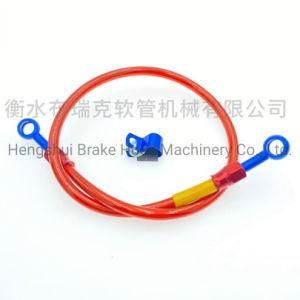 Factory Provide High Quality Motorcycle or Car Parts Brak Hose Brake Line with Stainless Steel Fitting