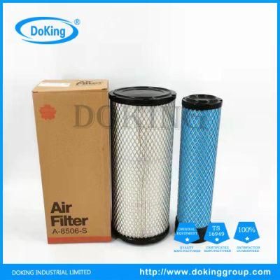 Auto Parts Air Filter a-8506-S for Sakura-1/Cat/Jcb/Fleetguard/ Mann