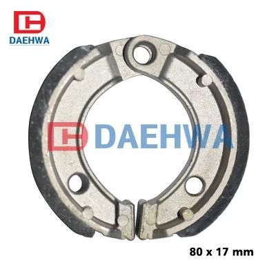 High Quality Motorcycle Rear Brake Shoes for Pgt P50